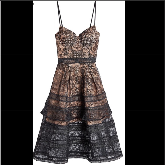 Self Portrait -lace paisley dress - Picture 5 of 10